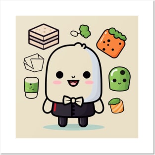 kawaii Taco T-Shirt cute potatofood funny japan Posters and Art